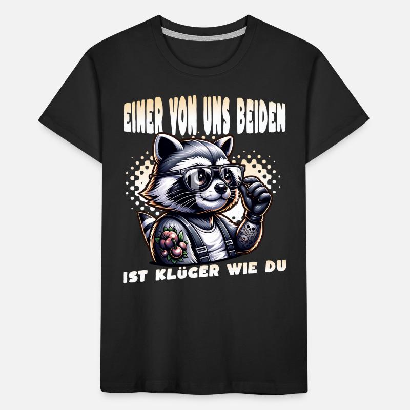 Ich hasse Menschen - Was stimmt denn mit dir nicht Kinder Premium Bio T-Shirt