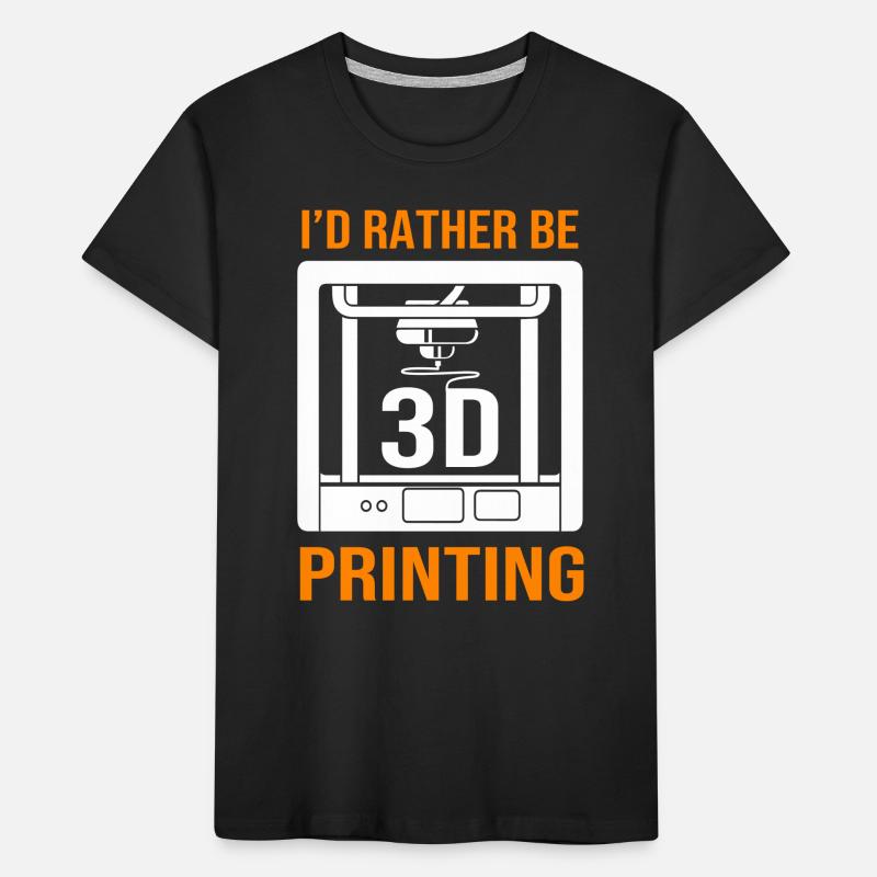 Impression 3D T-shirt bio Premium Enfant