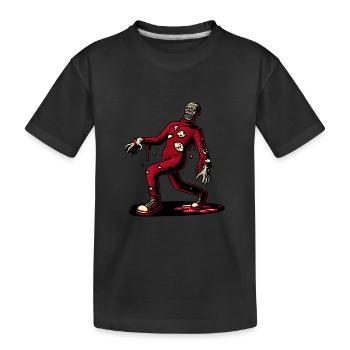 Rétro Vintage Style Halloween Zombie Costume Décoration - T-shirt bio Premium Enfant - noir - Devant