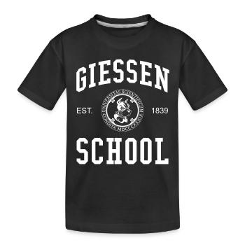 École de Gießen Hochschule Université Schule Uni - T-shirt bio Premium Enfant - noir - Devant