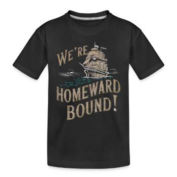 Sailors Sea Shanty Singing Ship Adventures - Kids' Premium Organic T-Shirt - black - Front