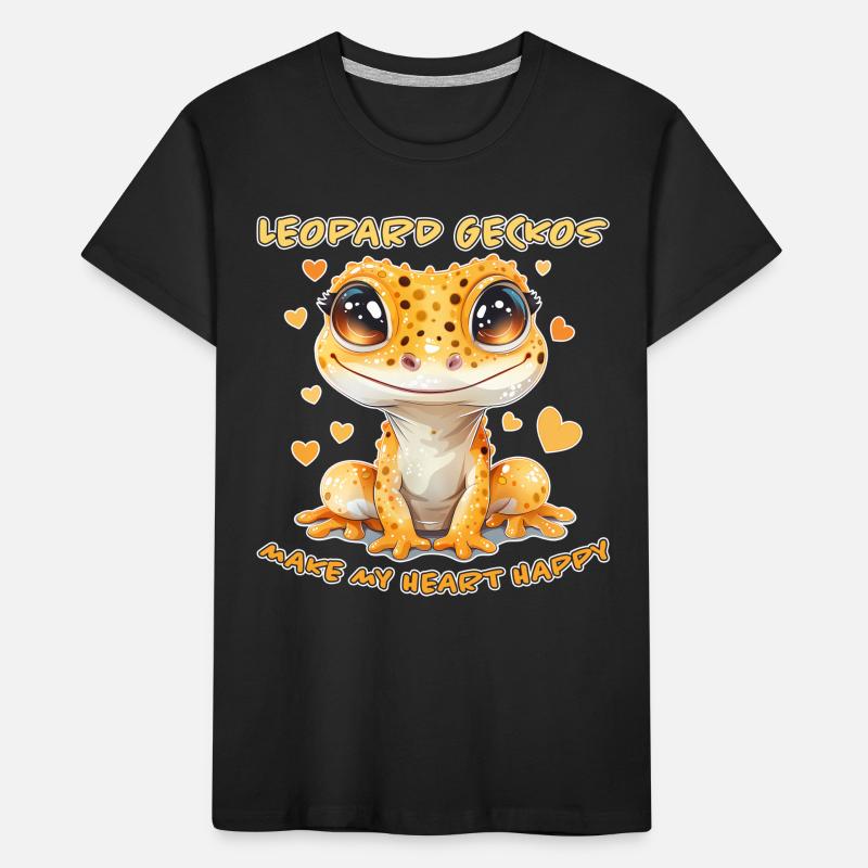 Leopard Gecko Saying Funny Leopard Gecko Gift Kids' Premium Organic T-Shirt