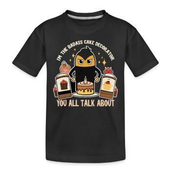 Mieux faire vivre le monde - T-shirt bio Premium Enfant - noir - Devant