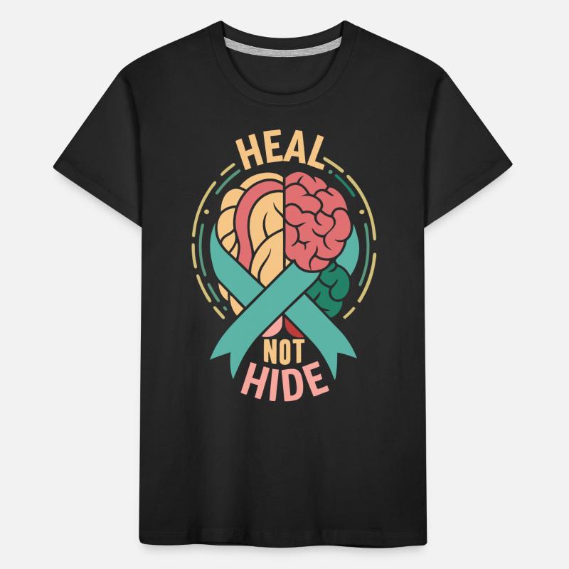 Depression Help - Mental Breakdown Kids' Premium Organic T-Shirt