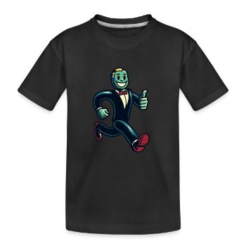 Rétro Vintage Style Halloween Zombie Costume Décoration - T-shirt bio Premium Enfant - noir - Devant