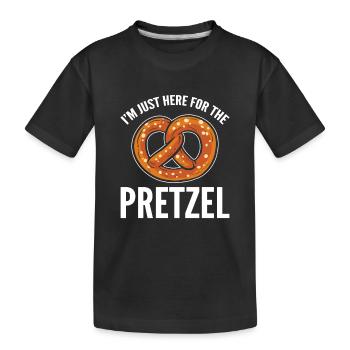 bretzel - T-shirt bio Premium Enfant - noir - Devant