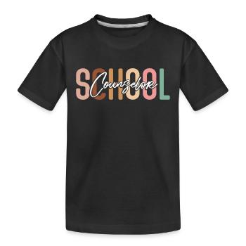 Conseiller scolaire Conseiller scolaire - T-shirt bio Premium Enfant - noir - Devant