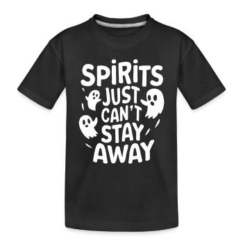 Appât fantôme Halloween Parapsychologie Paranormal - T-shirt bio Premium Enfant - noir - Devant