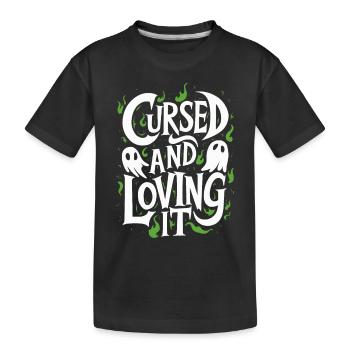 Appât fantôme Halloween Parapsychologie Paranormal - T-shirt bio Premium Enfant - noir - Devant