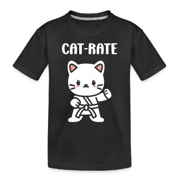 karate - T-shirt bio Premium Enfant - noir - Devant