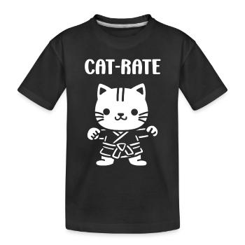 karate - T-shirt bio Premium Enfant - noir - Devant
