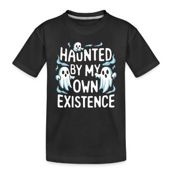 Appât fantôme Halloween Parapsychologie Paranormal - T-shirt bio Premium Enfant - noir - Devant