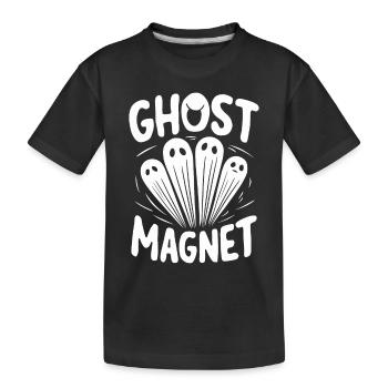 Appât fantôme Halloween Parapsychologie Paranormal - T-shirt bio Premium Enfant - noir - Devant