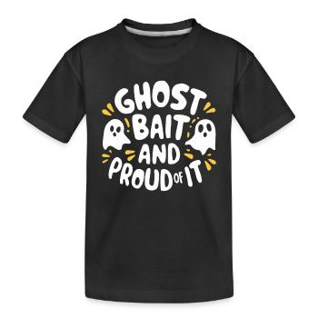 Appât fantôme Halloween Parapsychologie Paranormal - T-shirt bio Premium Enfant - noir - Devant
