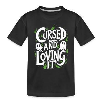 Appât fantôme Halloween Parapsychologie Paranormal - T-shirt bio Premium Enfant - noir - Devant