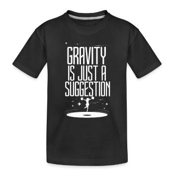 Entraînement d’équipe de pom-pom girls et de cascadeurs pour Spirit - T-shirt bio Premium Enfant - noir - Devant