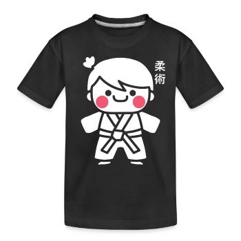 Jiu Jitsu - Kids' Premium Organic T-Shirt - black - Front
