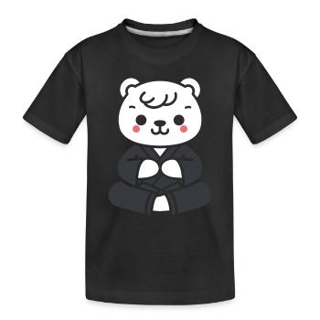 Jiu Jitsu - T-shirt bio Premium Enfant - noir - Devant