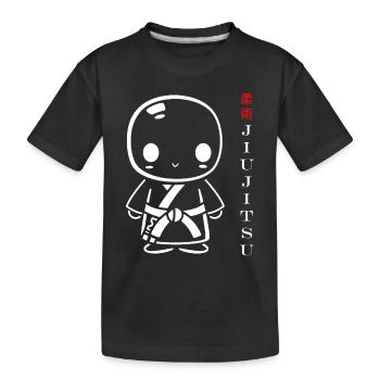 Jiu Jitsu - Kids' Premium Organic T-Shirt - black - Front