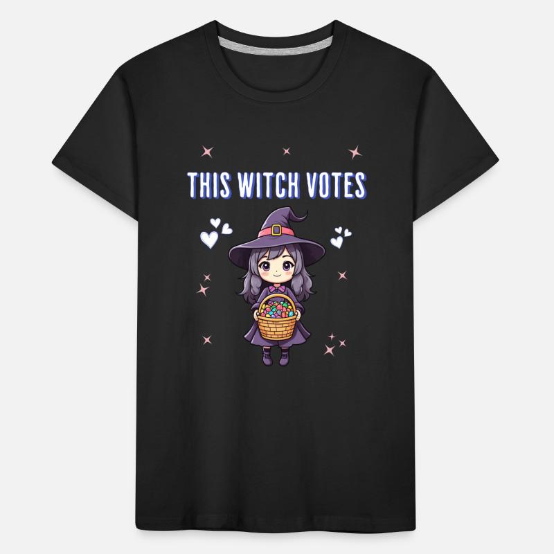 This witch votes Kids' Premium Organic T-Shirt
