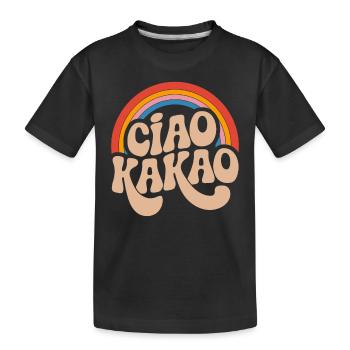 Ciao Cacao - T-shirt bio Premium Enfant - noir - Devant