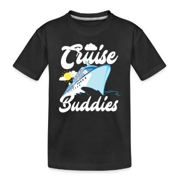 Cruise Buddies Ship Travel Adventure - T-shirt bio Premium Enfant - noir - Devant