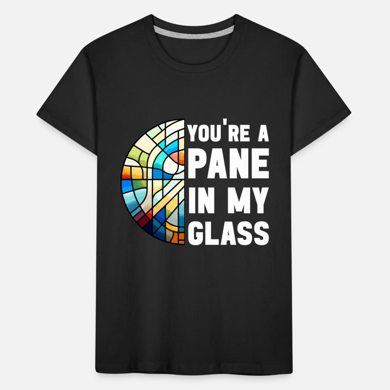 Buntglaskünstler Buntglaskunst Kinder Premium Bio T-Shirt