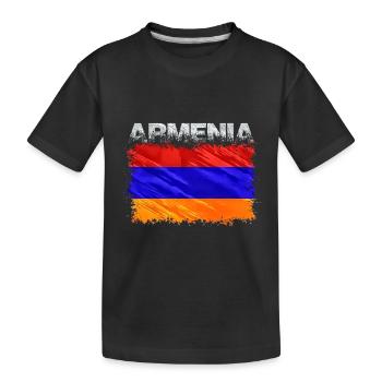 Arménie - T-shirt bio Premium Enfant - noir - Devant