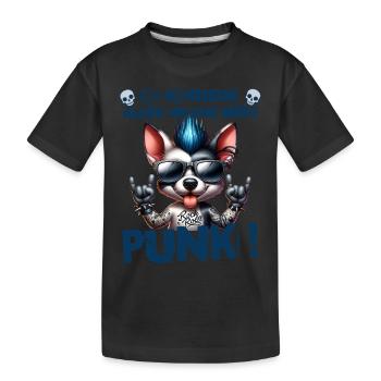 Je m’en fiche - Schmeiss alles hin werd Punk Punkrock - T-shirt bio Premium Enfant - noir - Devant