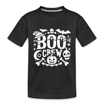 Buh-Crew - Kinder Premium Bio T-Shirt - Schwarz - Vorne