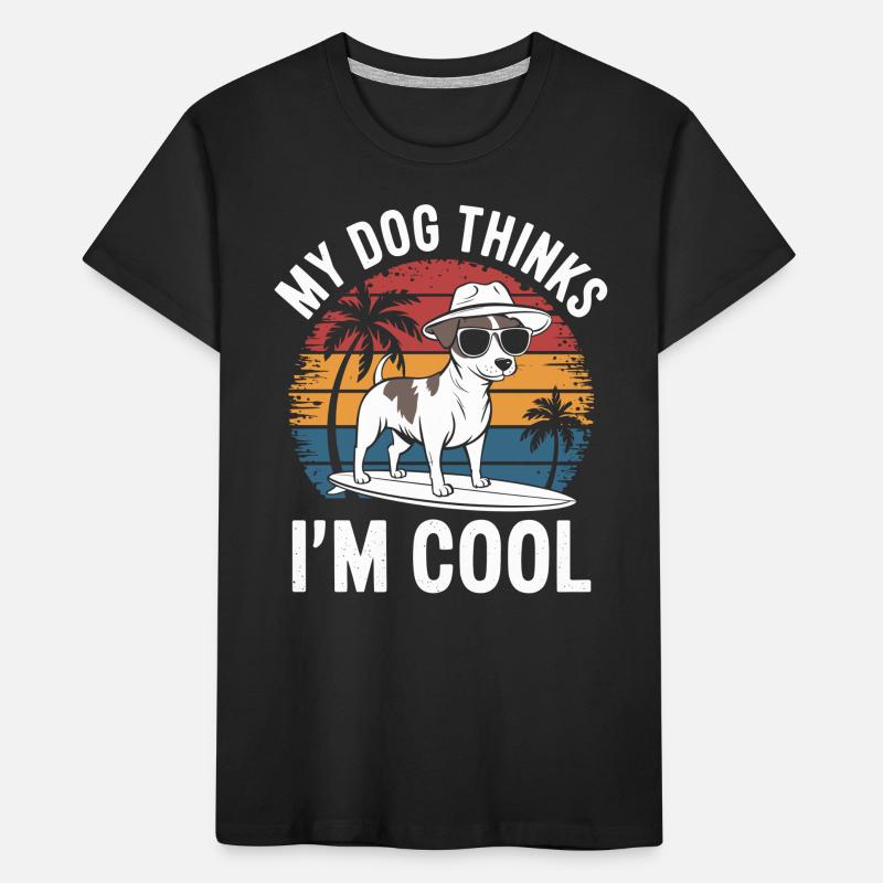 Propriétaire d’un Jack Russell Terrier T-shirt bio Premium Enfant