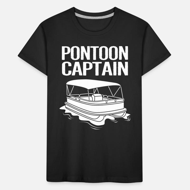 Pontonboot Boot Boote Kinder Premium Bio T-Shirt