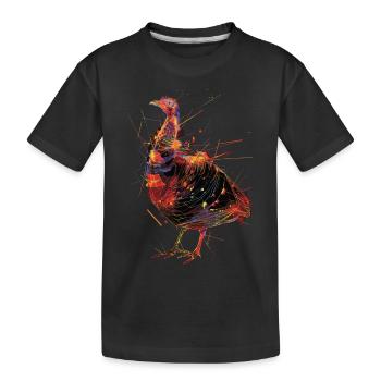 Turquie - T-shirt bio Premium Enfant - noir - Devant