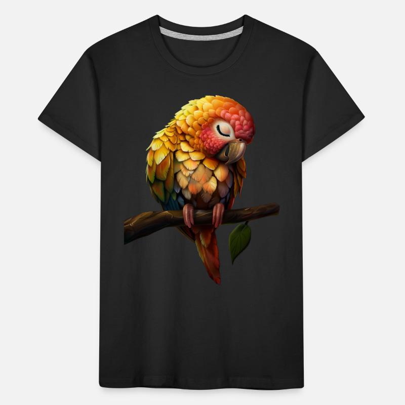 Parrot Kids' Premium Organic T-Shirt