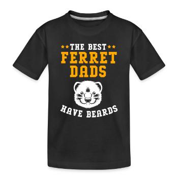 Furet - T-shirt bio Premium Enfant - noir - Devant