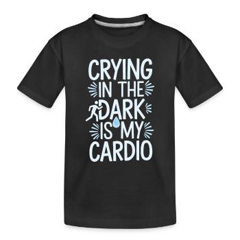 Introversion Alternative Style Emotional - Kids' Premium Organic T-Shirt - black - Front