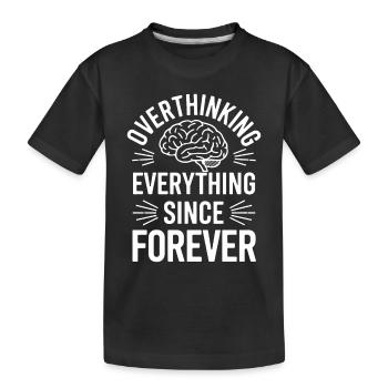 Défenseur de la santé mentale Thérapie Soutien émotionnel - T-shirt bio Premium Enfant - noir - Devant