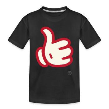 Un grand bravo - T-shirt bio Premium Enfant - noir - Devant