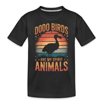 Dodo Dire Dodo Oiseau Drôle Dodo Cadeau - T-shirt bio Premium Enfant - noir - Devant