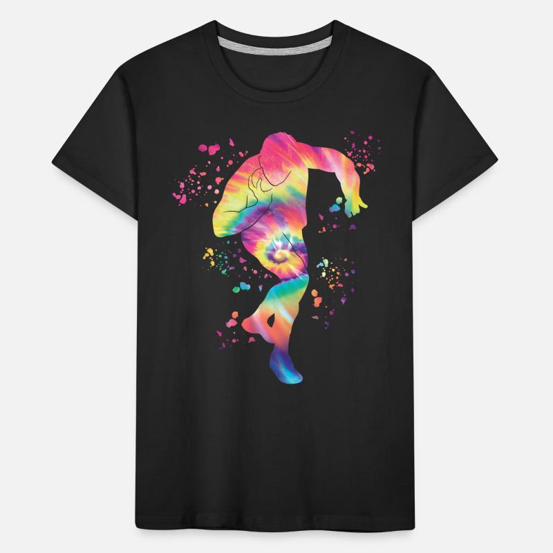 Lanceur de poids Colorsplash Lancer de poids T-shirt bio Premium Enfant