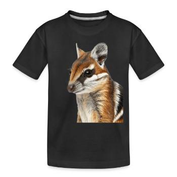 Blouson aviateur tranquillisant - T-shirt bio Premium Enfant - noir - Devant