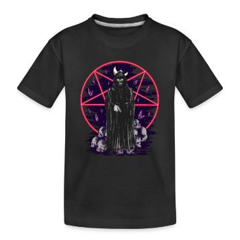 Halloween, Satan, Mort, Horreur, , Fantômes - T-shirt bio Premium Enfant - noir - Devant