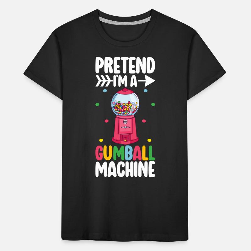 Machine à boules de gomme T-shirt bio Premium Enfant
