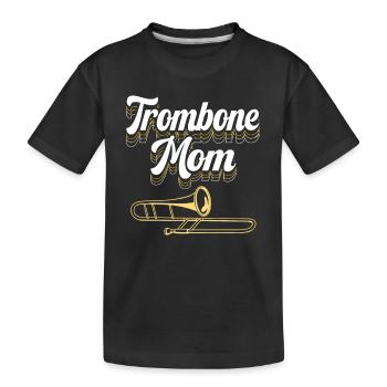 Trombone - T-shirt bio Premium Enfant - noir - Devant