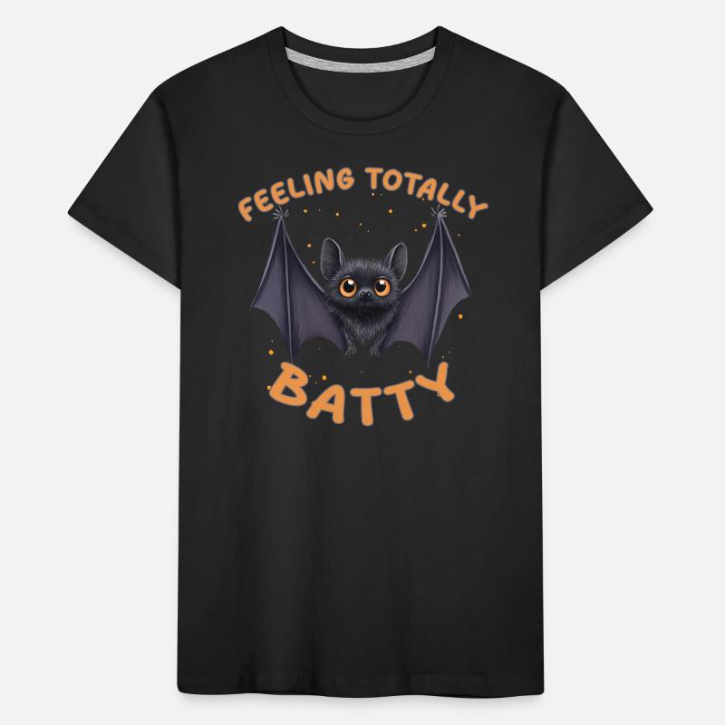 Feeling Totally Batty – Funny Bat Kids' Premium Organic T-Shirt
