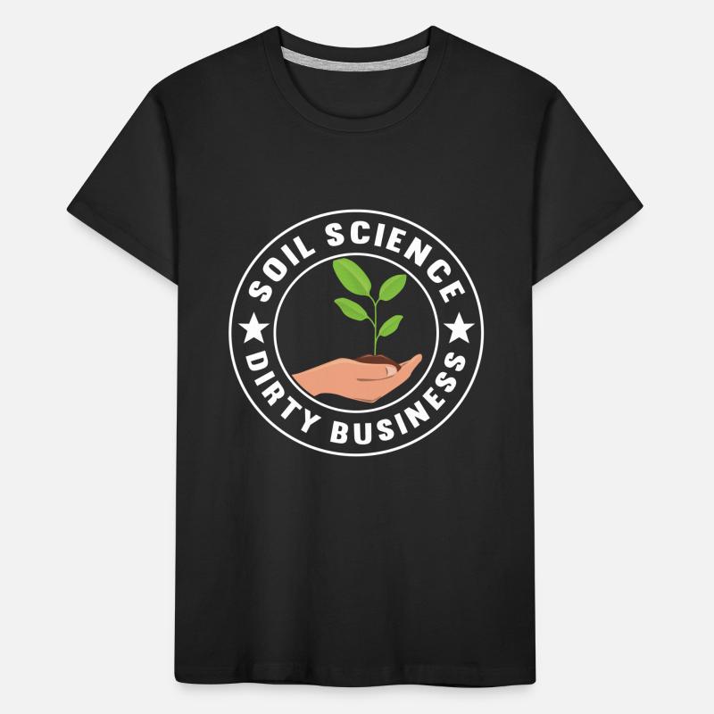 Bodenwissenschaftler Science du sol T-shirt bio Premium Enfant