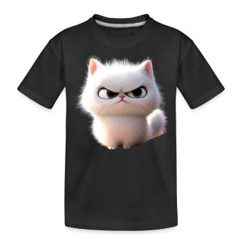 Persian Cat Persian Cat Persian Cat Cute Cats - Kids' Premium Organic T-Shirt - black - Front