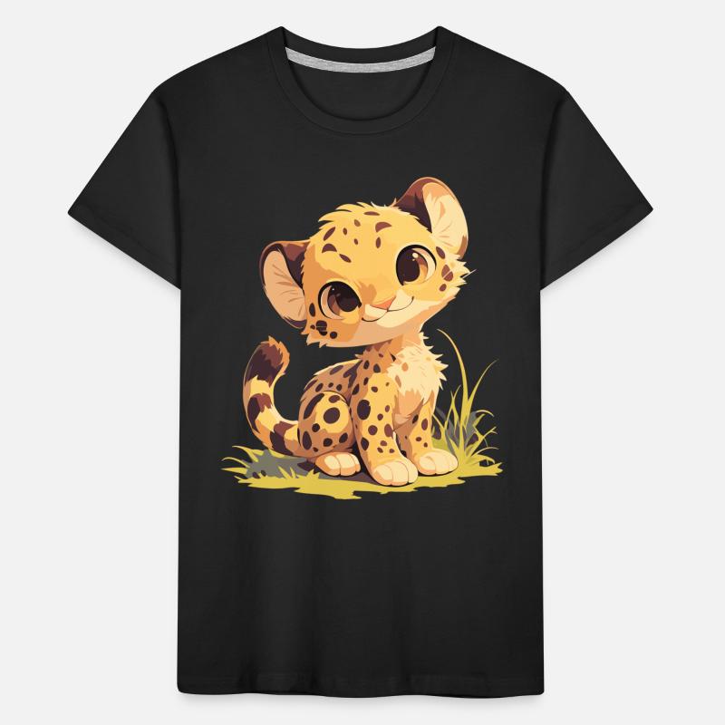 Guépard Geparde Gepard T-shirt bio Premium Enfant
