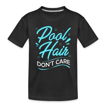 Pool Party - Kinder Premium Bio T-Shirt - Schwarz - Vorne