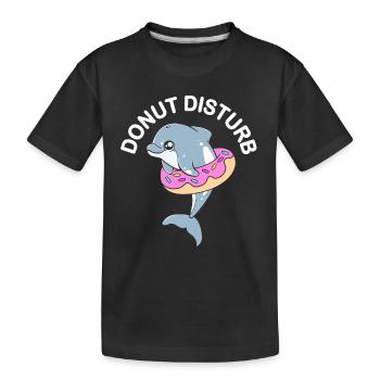 Pool Party - Kinder Premium Bio T-Shirt - Schwarz - Vorne